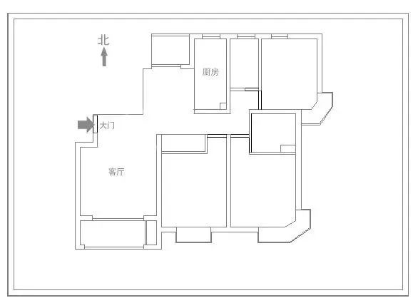 入戶門不能正對廁所和廚房門